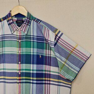 Polo Ralph Lauren Short Sleeve Button Down Untucked Fit 1XB